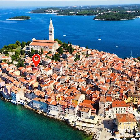 Montalbano Gem - Heritage Studio With Airy Vibes Rovinj Bagian luar foto